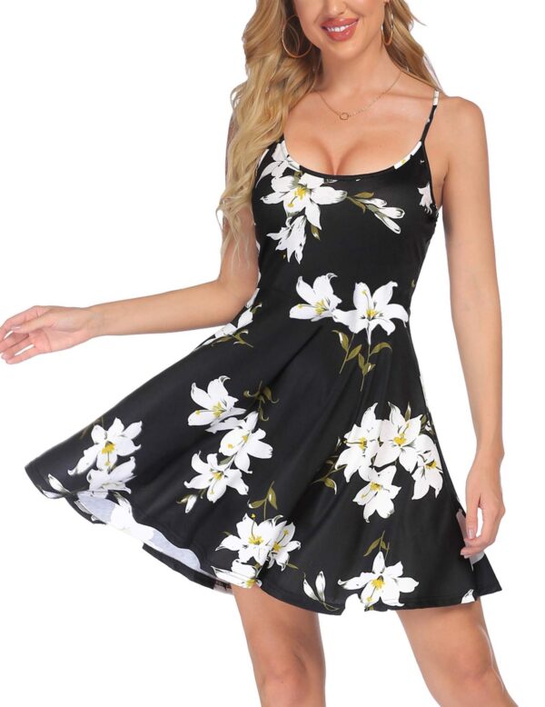 Sunflower Floral Print - Princess Dress