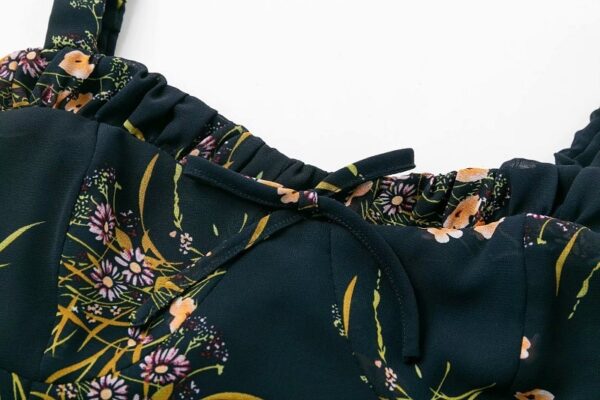 Floral dress with sling