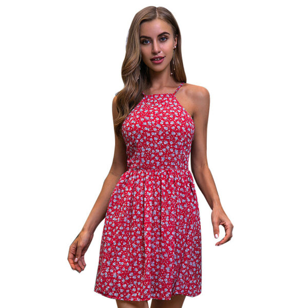 Floral cutout dress