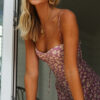 Floral floral split dress