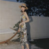 Floral dress - Hepburn style