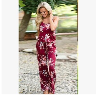 Floral Jumpsuit
