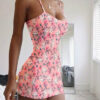 Floral Halter Dress - Fashion Floral