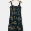 Floral dress with sling