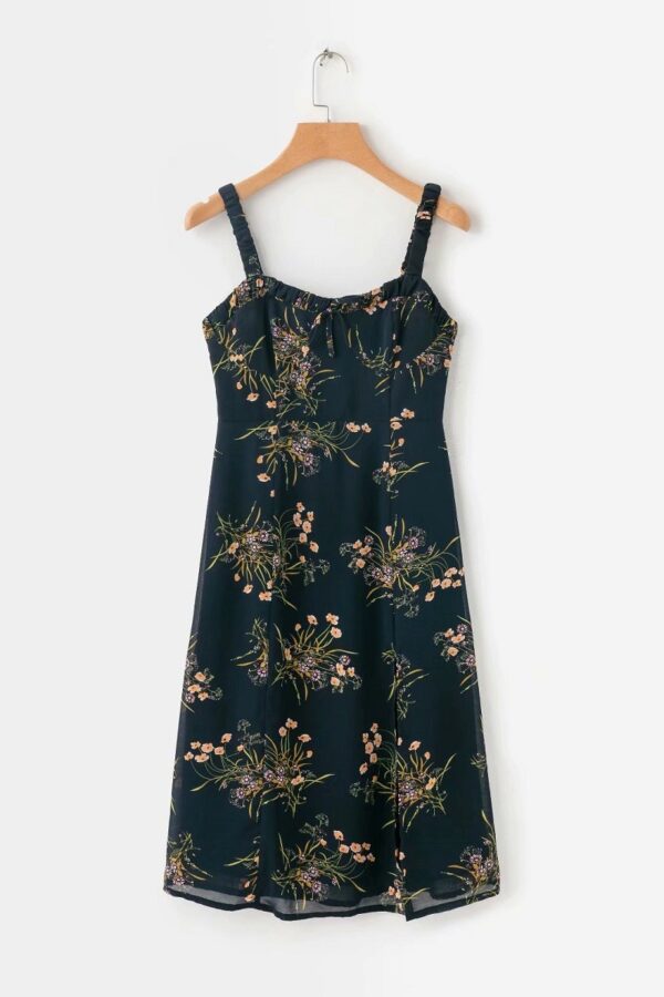 Floral dress with sling