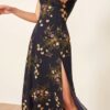 Floral dress with sling