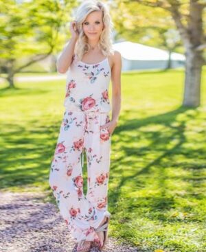 Floral Jumpsuit