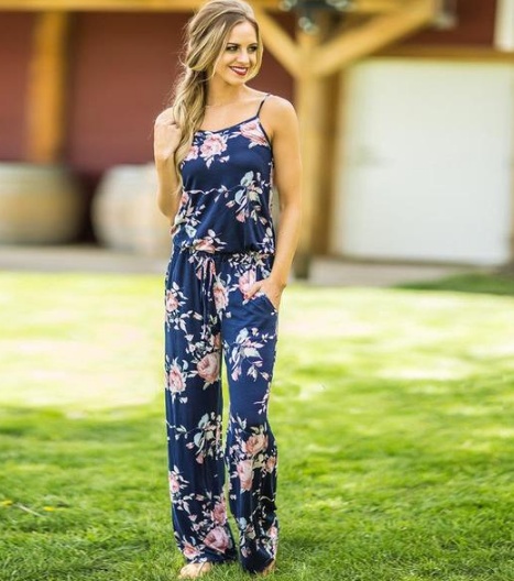 Floral Jumpsuit