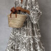 Autumn Casual Print Vacation Loose Dress