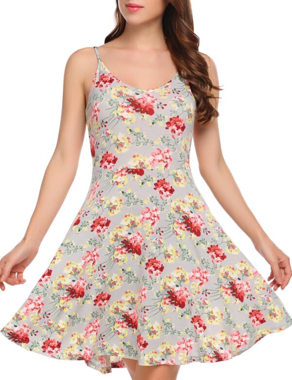 Sunflower Floral Print - Princess Dress