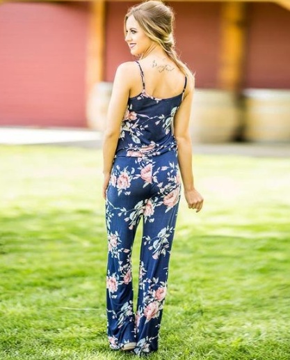 Floral Jumpsuit