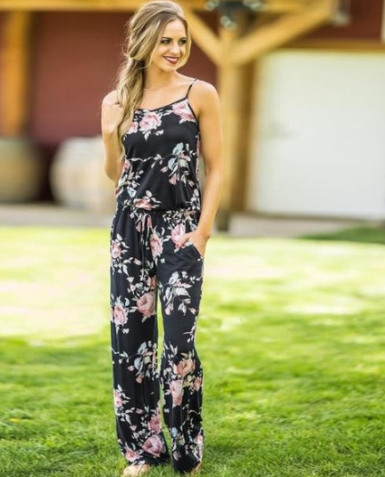 Floral Jumpsuit