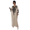 V-neck Positioning Flower Loose Printed Dress