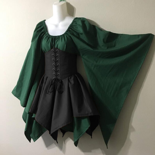 Long Sleeve Women's Renaissance Dress Costume