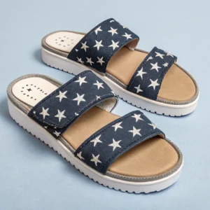 Floral Embroidered Sandals
