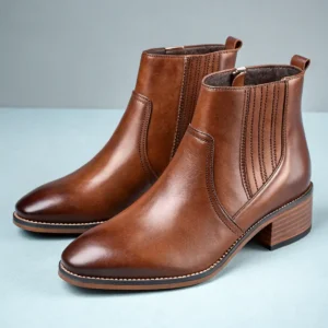 Leather Ankle Boots