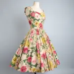 Vintage Rose Tea Dress